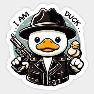 I Am Duck - Funny T-shirt About Guardians of the Galaxy Sticker